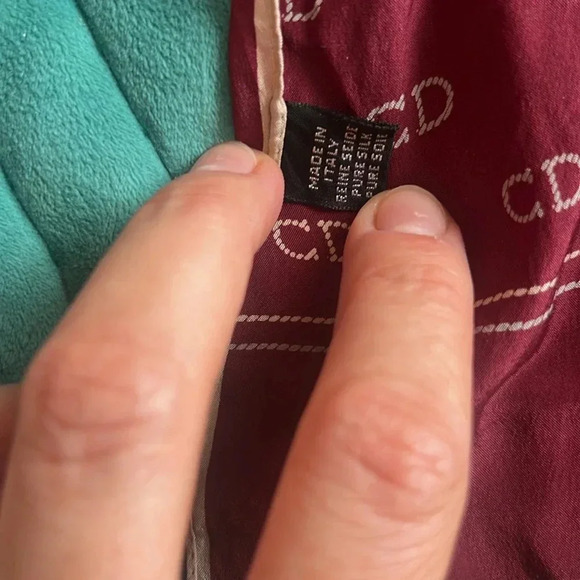 Christian Dior twilly scarf vintage classic design - Picture 3 of 7